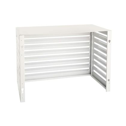 Evolar Evo-cover omkasting Small wit aluminium gepoedercoat 700 x 1000 x 500 mm + condensorschot en opstelvoetjes