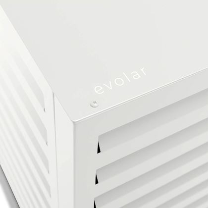Evolar Evo-cover omkasting Small wit aluminium gepoedercoat 700 x 1000 x 500 mm + condensorschot en opstelvoetjes