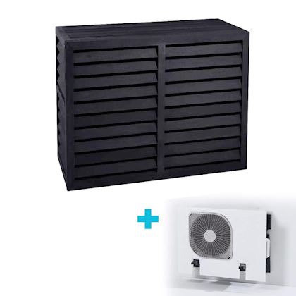 Evolar Evo-cover omkasting Medium houtskool grijs 800 x 1100 x 550 mm + condensorschot