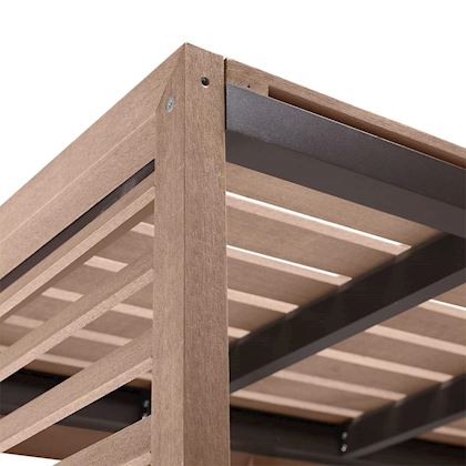 Evolar Evo-cover omkasting Extra-Large houtlook teak 1300 x 1700 x 750 mm