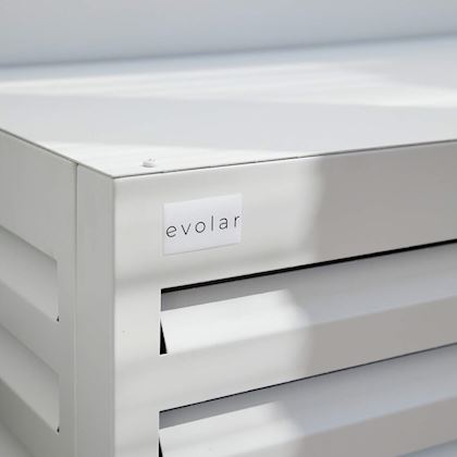 Evolar Evo-cover omkasting Extra-Extra-Large wit aluminium gepoedercoat 1600 x 1200 x 650 mm