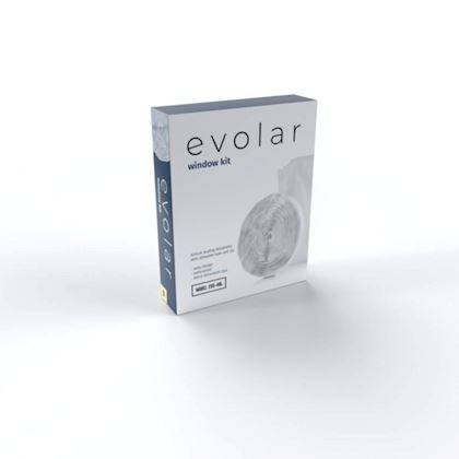 Evolar EVO-4AL raamafdichtingskit wit l=400 cm t.b.v. mobiele airco