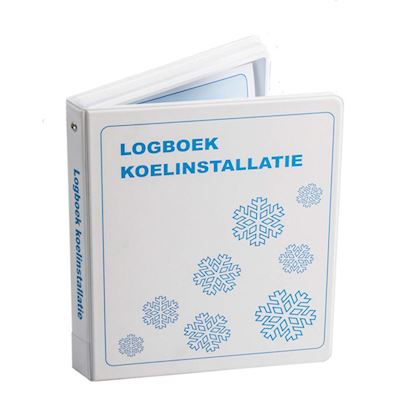 Universeel logboek A4 compleet met 11 inlegvellen t.b.v. koel/warmtepomp installatie