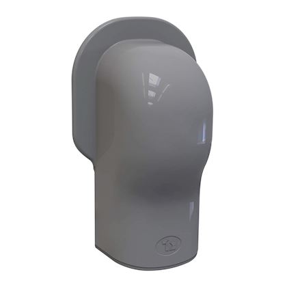 Tecnosystemi Optima muur afdekkap TMQ135 Antraciet RAL7016