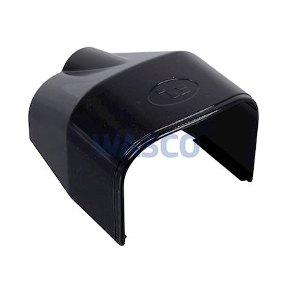 Tecnosystemi Optima kabel/leiding uitgangskap TS75 Zwart RAL9005
