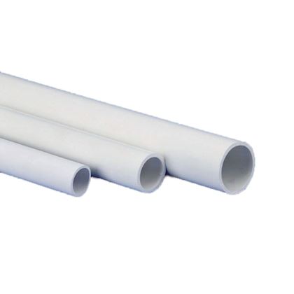 Universeel PVC druk afvoerbuis wit Ø20mm